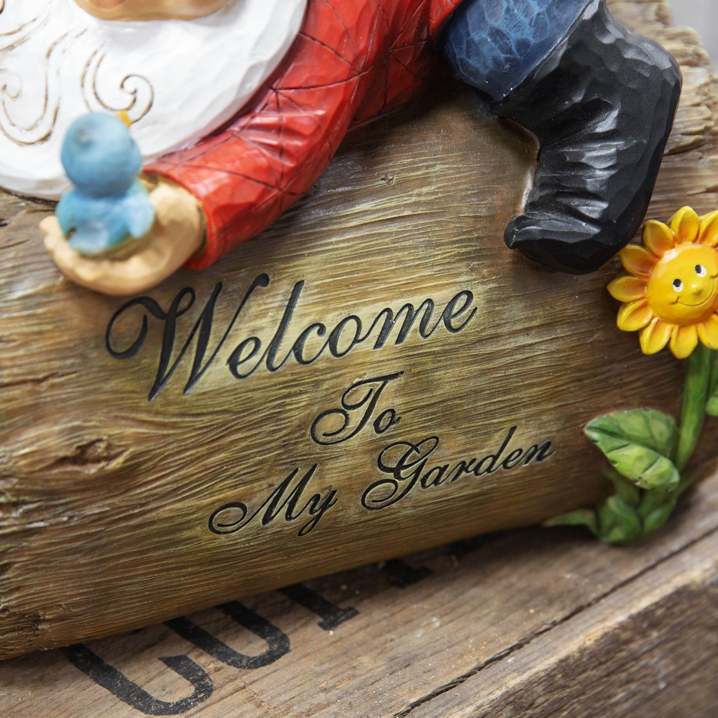 Country Living Garden Gnome Sign | Welcome to My Garden