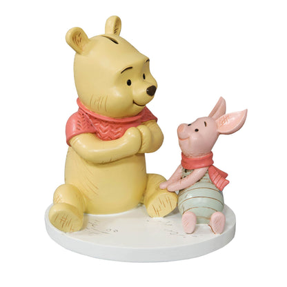 Disney Winnie The Pooh & Piglet Money Box Bank Baby Nursery Christening Gift