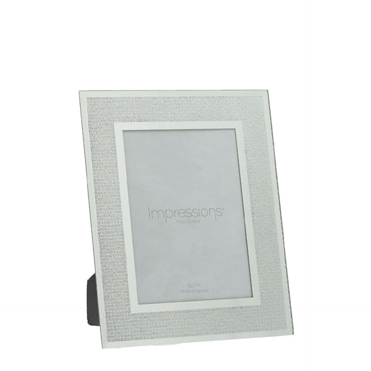 Glitter Crystal Square 7x5 Photo Frame