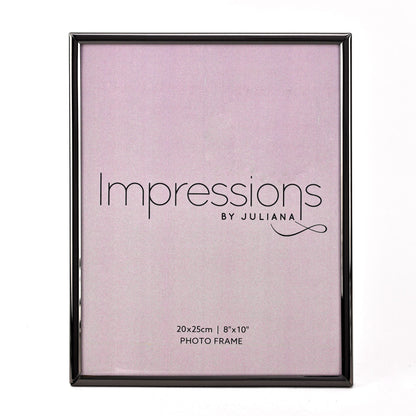 Impressions Thin Profile Pewter Finish Frames 10x8 Inch