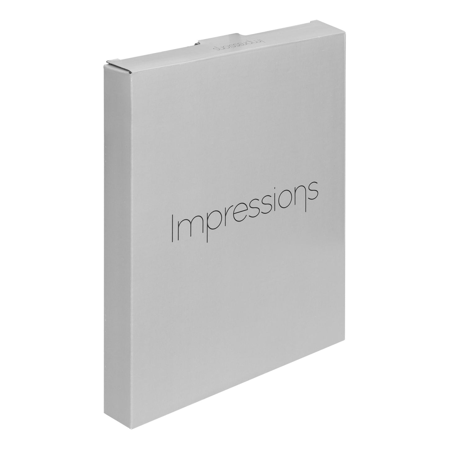 Impressions Silver Plated White Mount Photo Frame 6x4