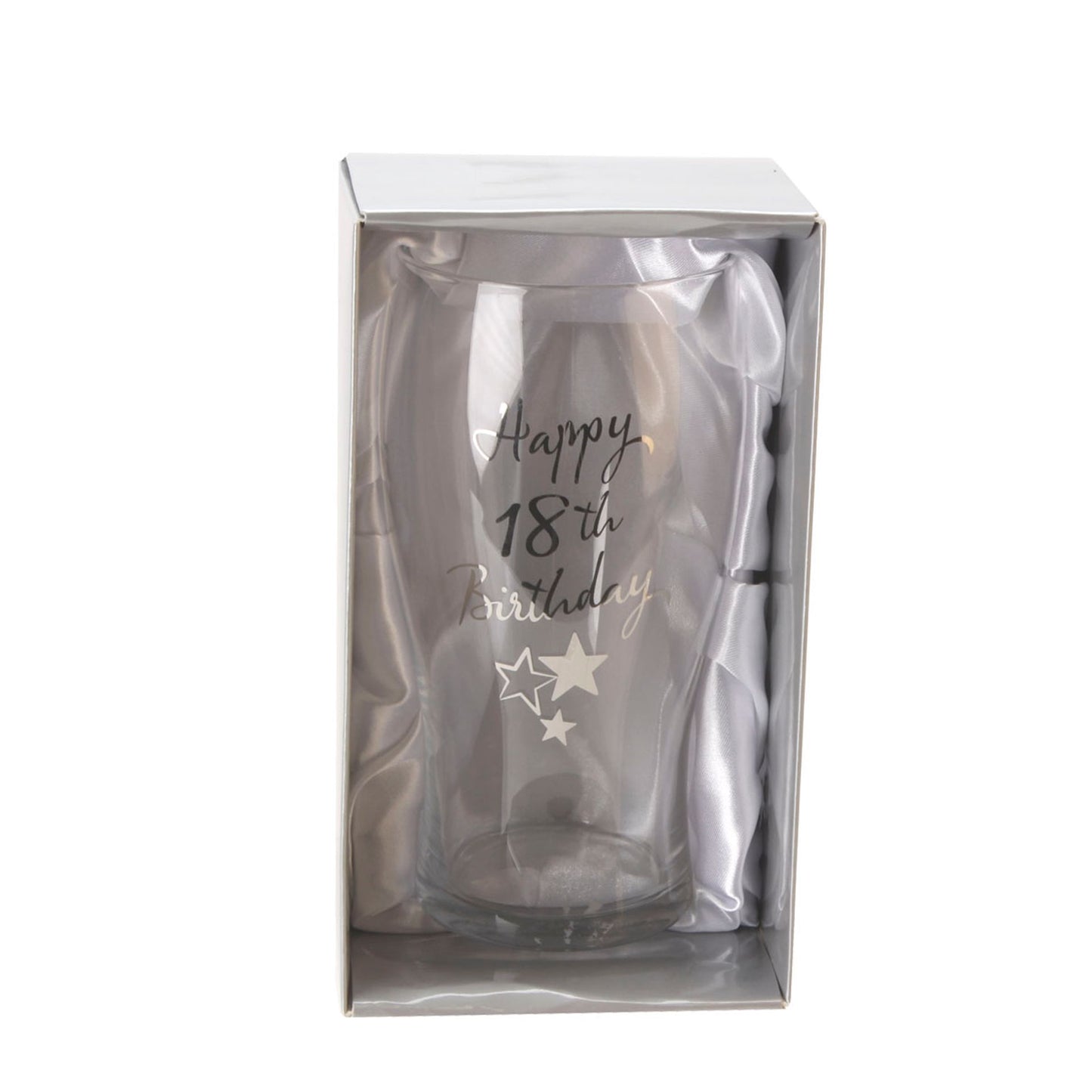 Juliana Happy 18th Birthday Gift - Pint Glass in Gift Box