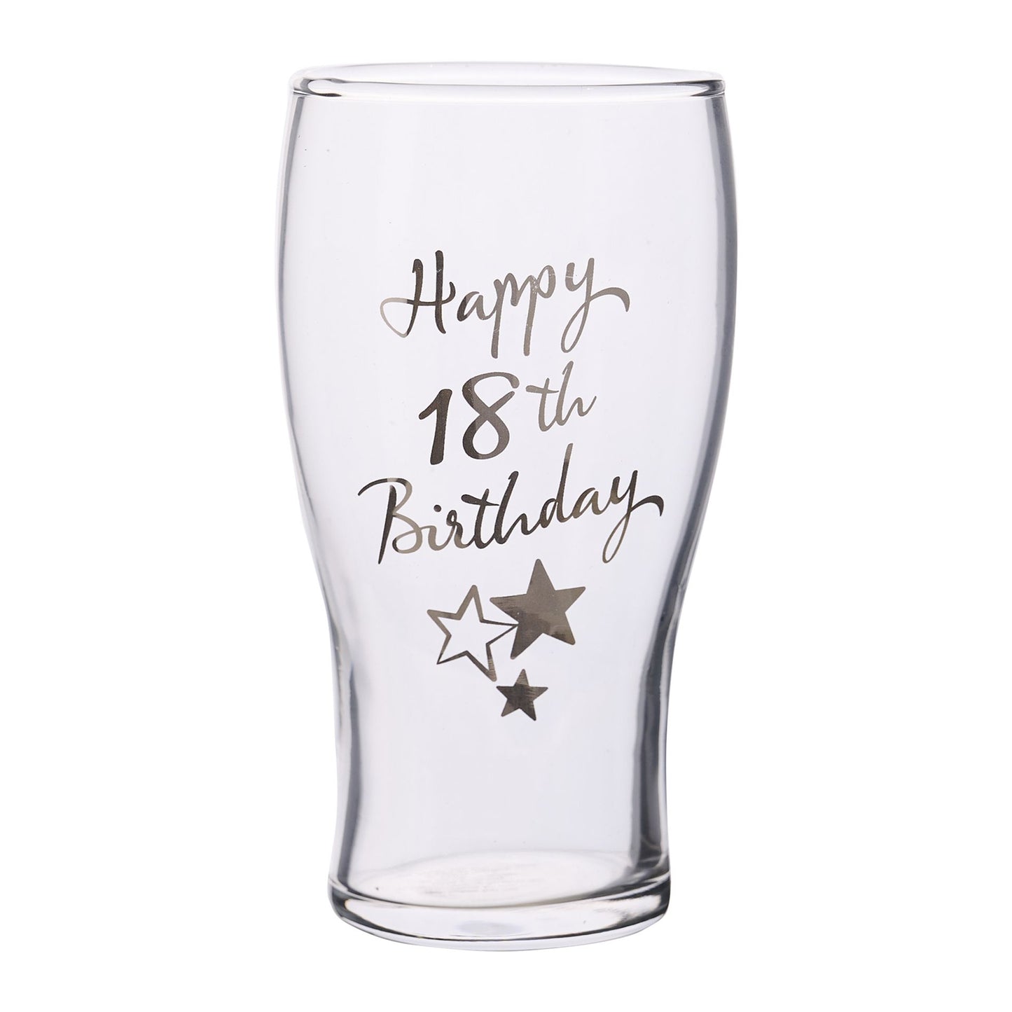 Juliana Happy 18th Birthday Gift - Pint Glass in Gift Box