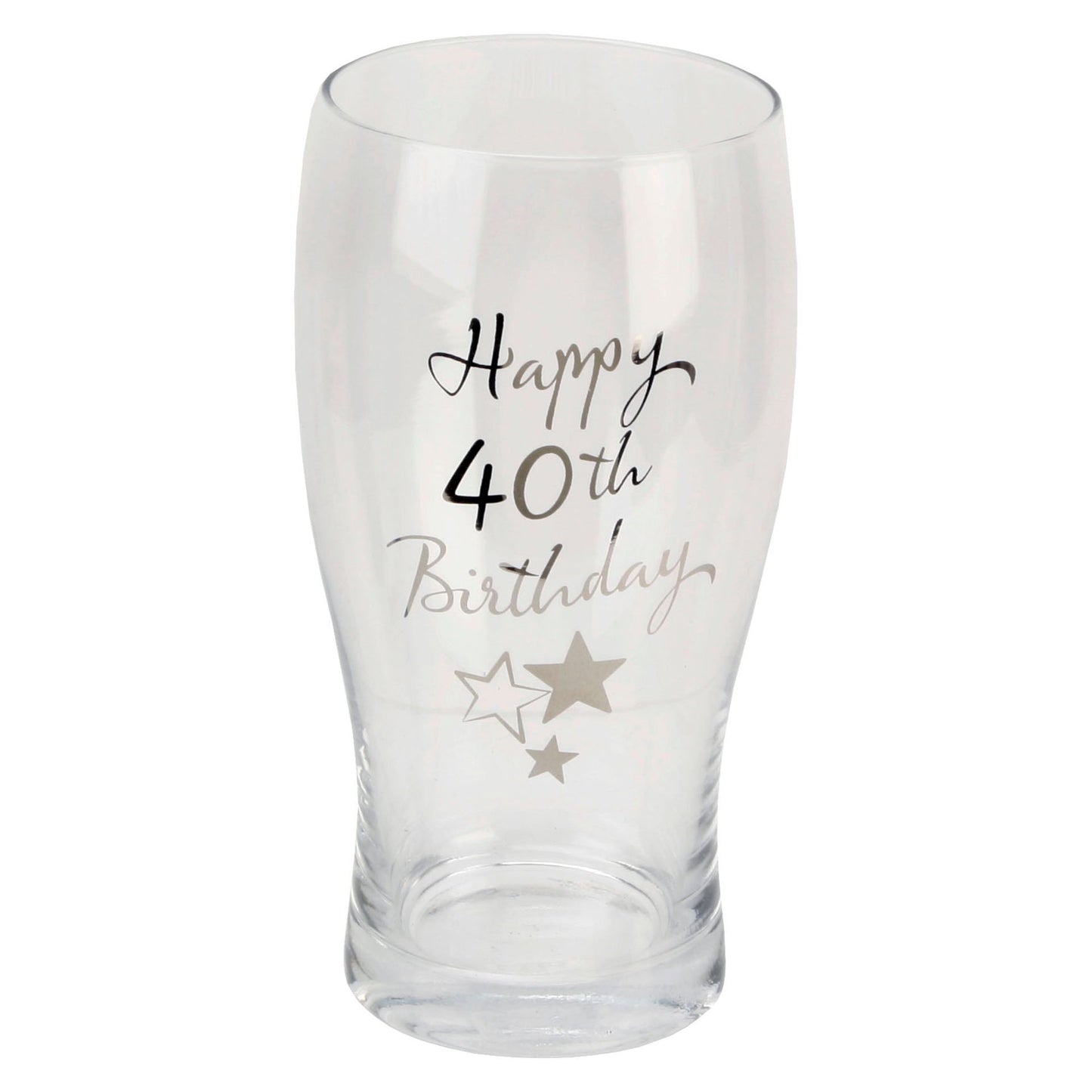 Juliana Happy 40th Birthday Gift - Pint Glass In Gift Box