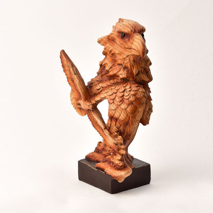 Naturecraft Eagle Wood Effect Resin Figurine