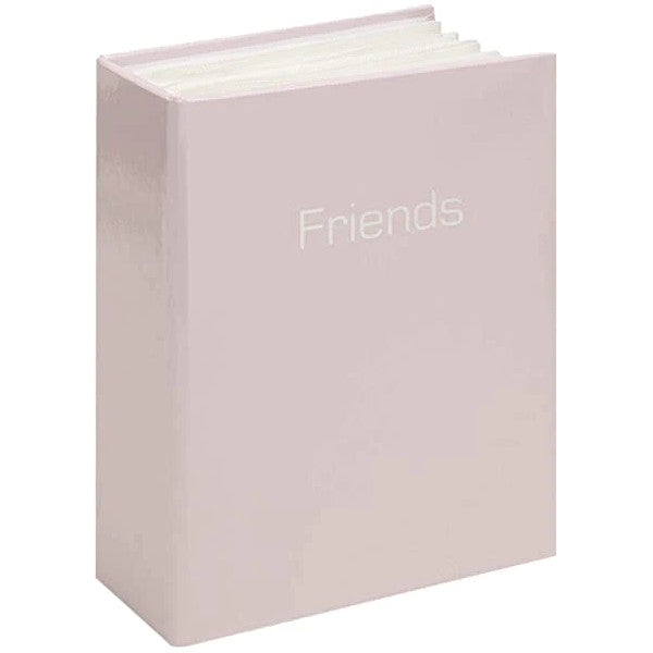 Mini Max Light Pink Friends Slip-In Photo Album - 80 6x4" Photos