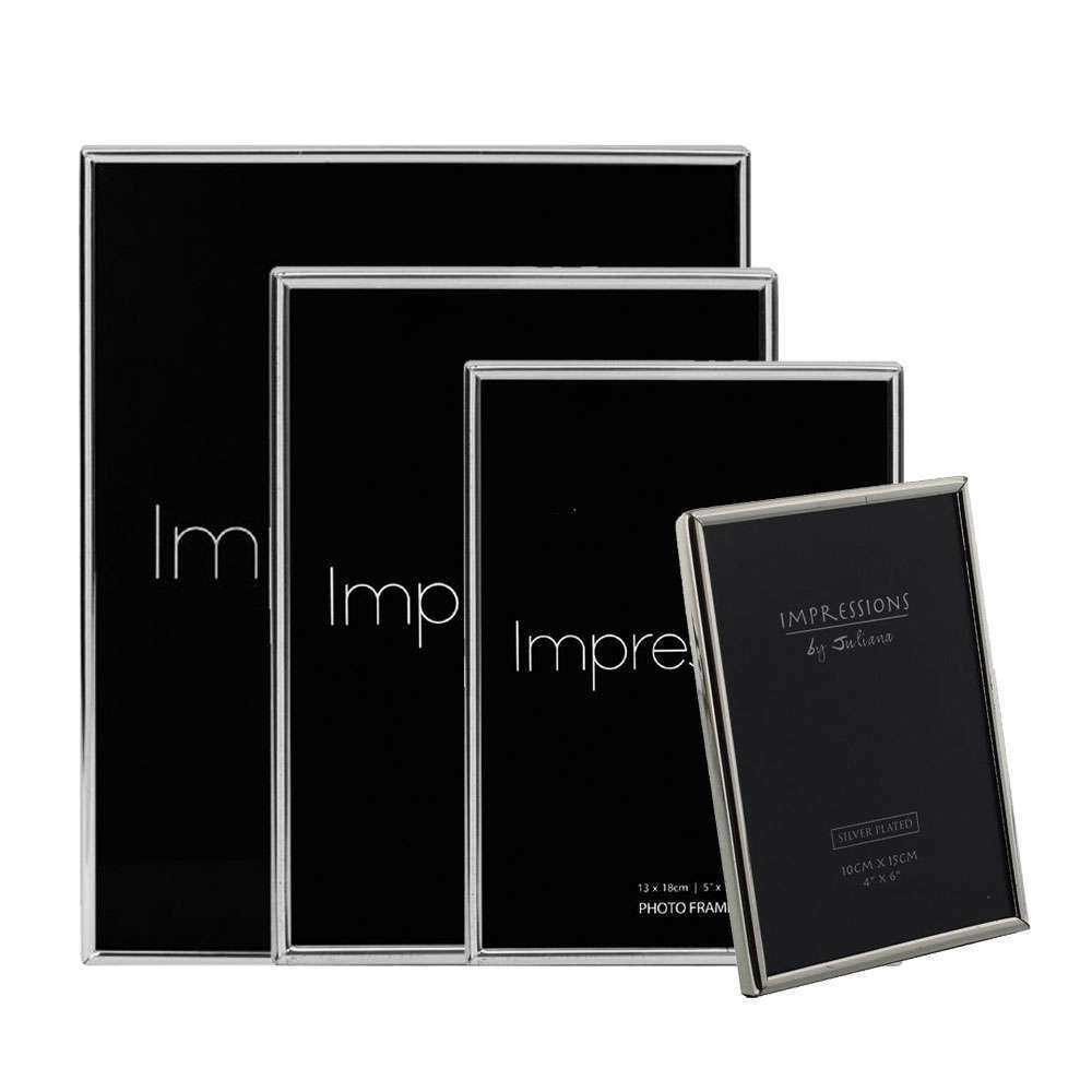 Impressions by Juliana | Silver Plated 6x4 Inch Photo Frame