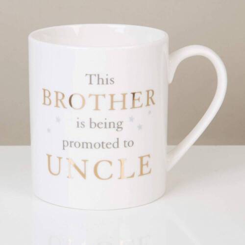 Sole Favours Bambino Bone China Mug - Brother Promoted to Uncle