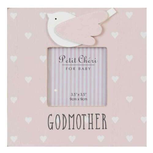 Petit Cheri 3.5" Square Photo Frame - Godmother