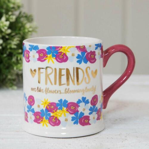 Celebrations Quick Silver Perfect - Friends Mug - Floral