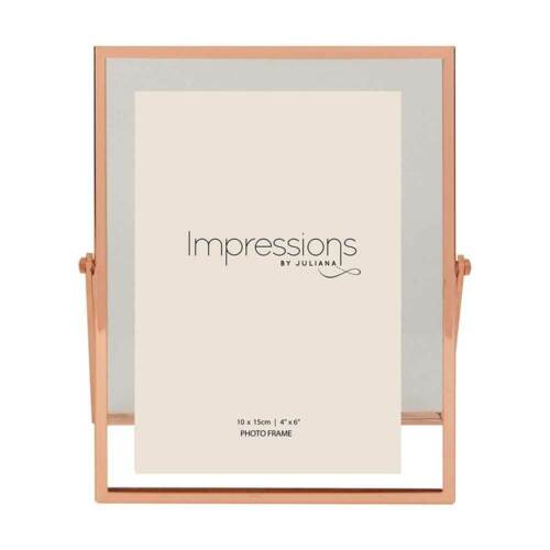 Copper Finished Floating Photo Frame  | 6x4