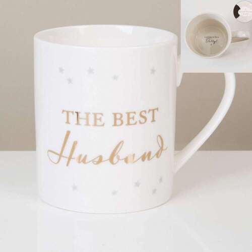 Bambino Pregnancy Reveal Mug -"The Best Husband is going to be a Daddy!"