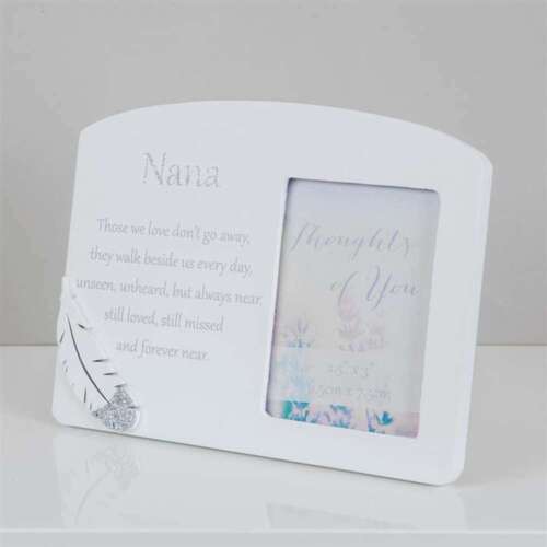 Thoughts of You Memorial Photo Frame - 3x2.5 inch Photo - Nana