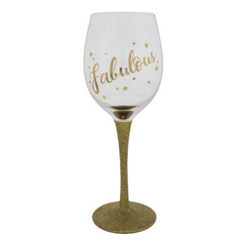 Fabulous Wine Glass - Gold