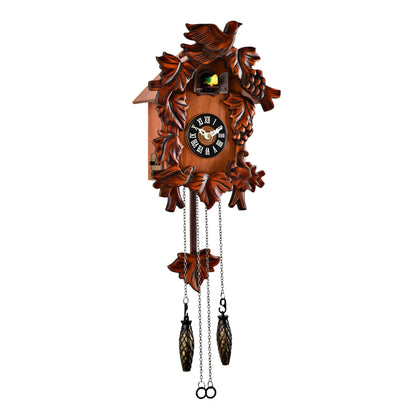 Classic Quartz Cuckoo Clock with Birds